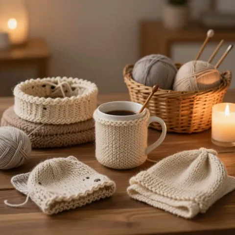 Projets tricot rapides : 5 idées à finir en une soirée