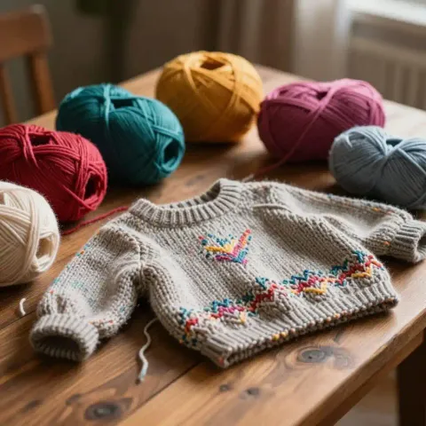 Quelle laine pour un pull ?