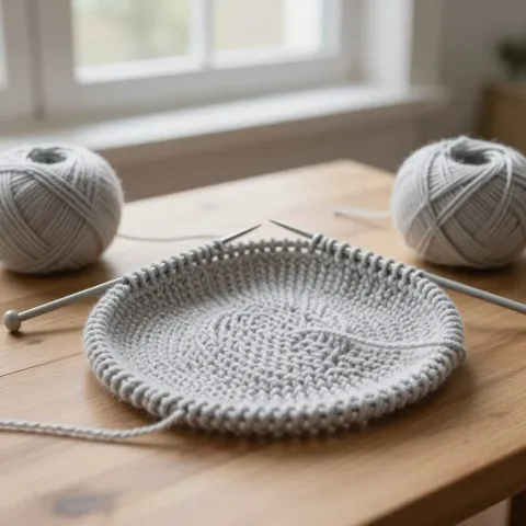 Rangs raccourcis au tricot : technique wrap and turn