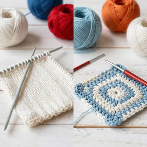Tricot ou Crochet : Différences et Comment Choisir