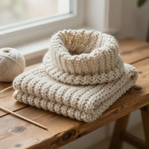 Tricoter un snood ou tour de cou : guide complet et facile